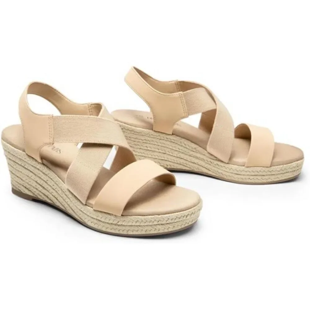 DREAM PAIRS Platform Espadrilles Wedge Sandals
